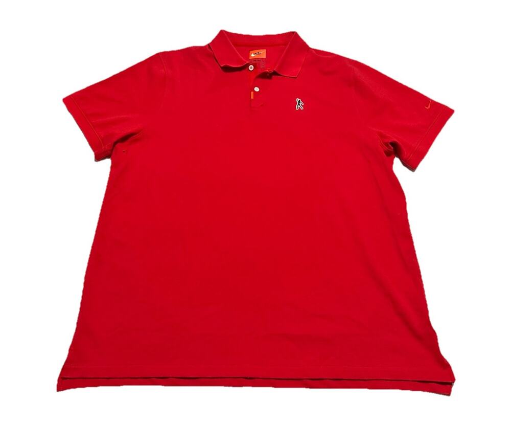 Nike Men’s The Nike Polo Tiger Woods Fist Pump Sunday Red Golf Shirt Size XL
